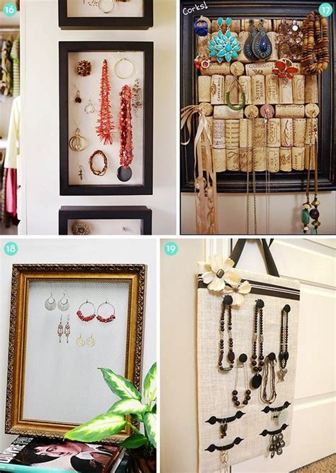 25 Simple Diy Jewelry Organizer And Holder Projects Diy Crafts Videos