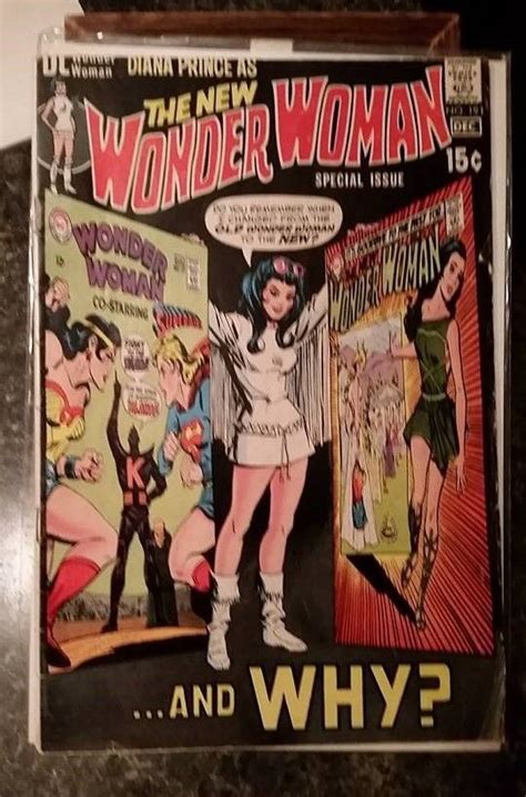 1970 Diana Prince As The New Wonder Woman I Ching 191 Dc Comic Book
