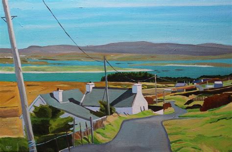Over To The Rosses Donegal Painting Painting Donegal Sky Artwork