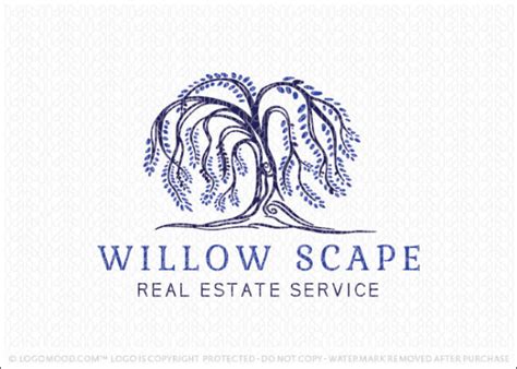 Willow Tree Scape Buy Premade Readymade Logos For Sale