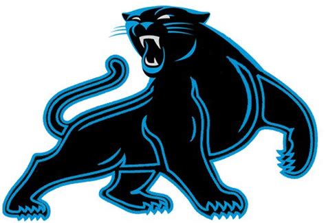 Panther Logo Clip Art Carolina Panthers New 2012 Custom Full Body