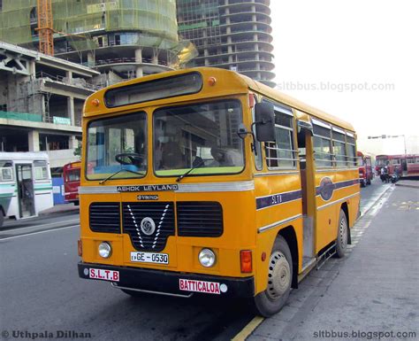 Sltb Buses ශ්‍රී ලංගම බස් Utkal Bodied Ashok Leyland Comet Minor Bus