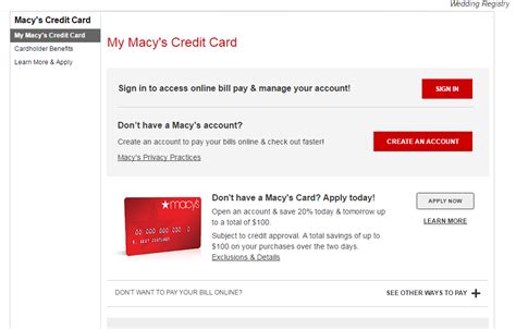 Maybe you would like to learn more about one of these? Log in to your Macy's Credit Card Account ️ Log In