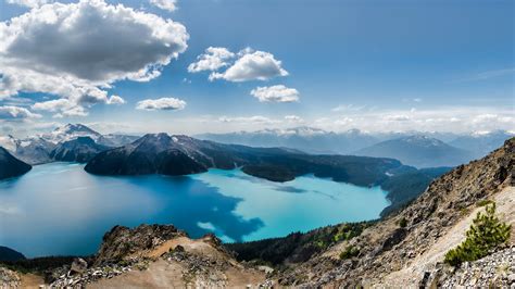 Papéis De Parede Squamish Lillooet Columbia Canadá Lago Montanhas