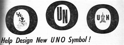 Uno Symbol Bw Uno Logo March 22 1968 Uno Criss Library Flickr