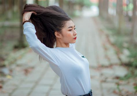 Free Images Beauty Shoulder Hairstyle Skin Lip Long Hair Arm