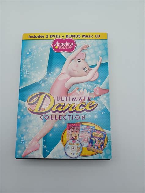 Angelina Ballerina Ultimate Dance Collection Dvd 2012 4 Disc Set 3