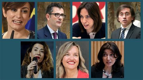 Estos Son Los Nuevos Ministros Del Gobierno De Pedro Sánchez