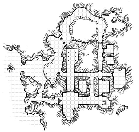 Simple Dungeon Map
