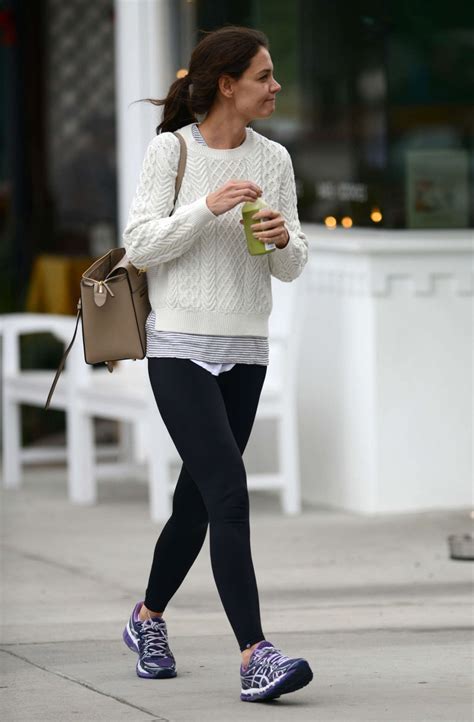 Katie Holmes Street Style Out In Los Angeles December 2014