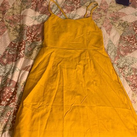 Zaful Dresses Mustard Yellow Dress Poshmark