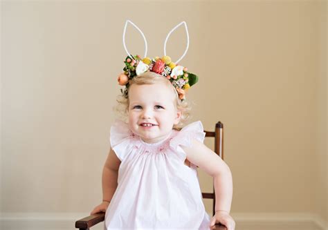 Diy Floral Bunny Ears Lavin Label