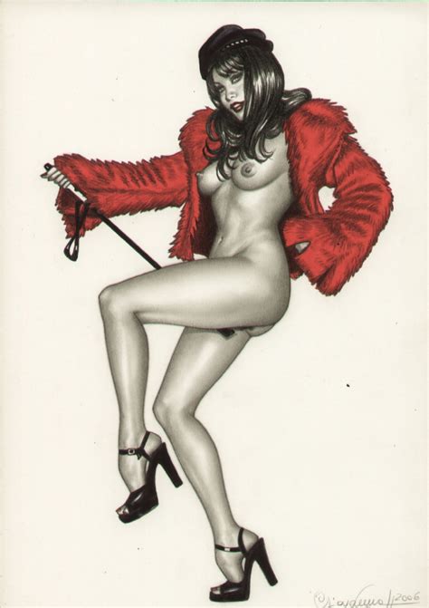 Giovanna Casotto Nude Self Portrait Pin Up In Len Callo S Underground