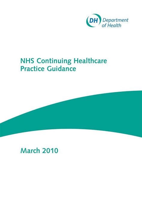 Pdf Nhs Continuing Healthcare Practice Guidethe National Health
