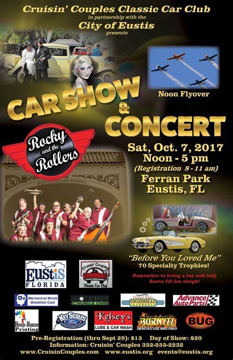 City Of Eustis Classic Car Show And Concert A Fun Free