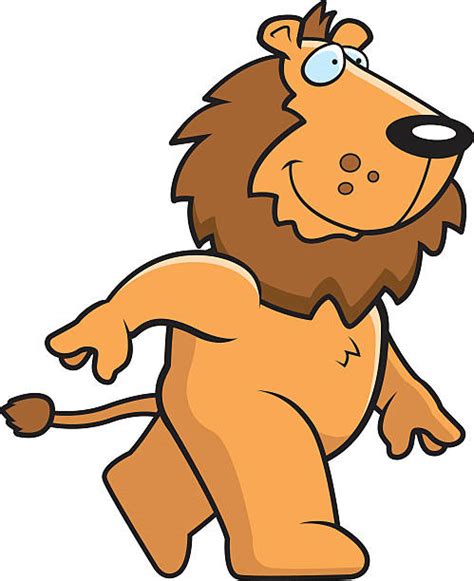 Lion Walking Illustrations Royalty Free Vector Graphics And Clip Art