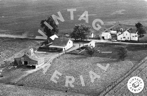 Vintage Aerial Ohio Greene County 1964 30 Sgr 34