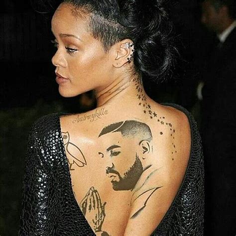 Tatto Rihanna E Drake