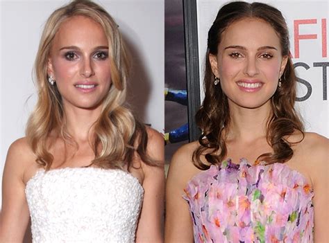 Natalie Portman From Blonde Or Brunette E News