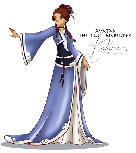Katara In A Water Tribe Formal Gown By ~selinmarsou On Deviantart