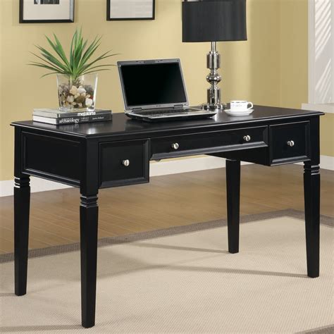 Coaster Fine Furniture Transitional Black Writing Desk At