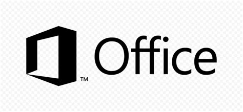 Microsoft Office Black Logo Png Citypng