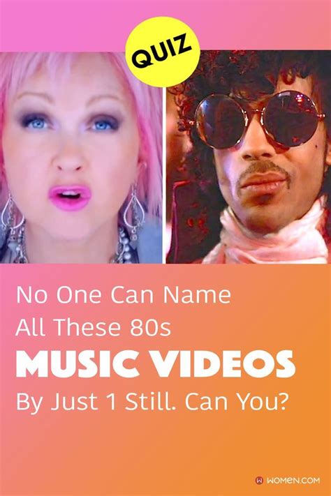 Quiz No One Can Name All These 80s Music Videos By Just 1 Still Can You Artofit