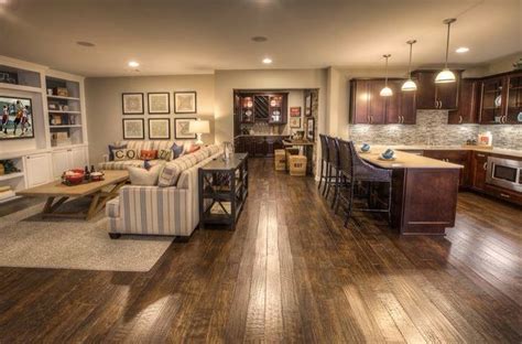 Perfect Layout With Images Finishing Basement Open Concept Kitchen