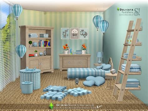 Delicata Toddler Nursery By Simcredible Liquid Sims