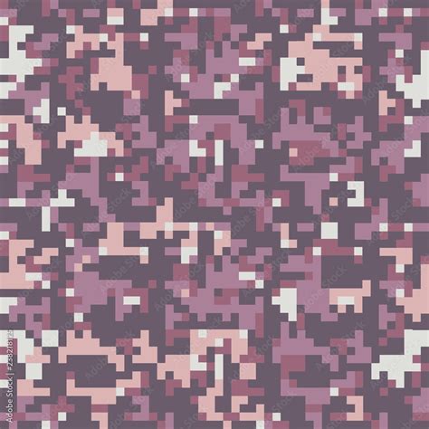 Vecteur Stock Urban Digital Camo Seamless Texture Camouflage Pattern
