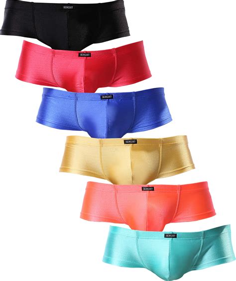 Buy Ikingsky Mens Cheeky Thong Underwear Sexy Mini Cheek Boxer Briefs