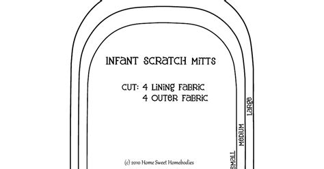 Free patterns and instructions for recycling an old sweater into mittens: Baby Mittens Sewing Pattern