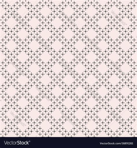 Geometric Texture Dots In Diagonal Grid Royalty Free Vector