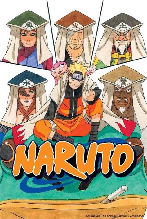 Top 20 Naruto Manga Covers Anime Amino