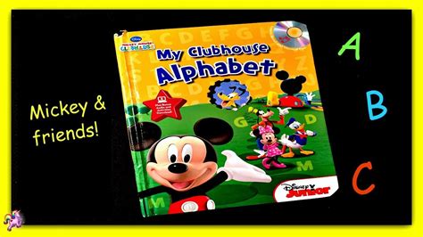 Disney Mickey Mouse My Clubhouse Alphabet Read Aloud Storybook