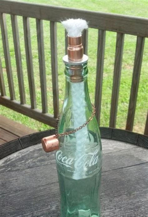 12 Tabletop Torch Kits With Snuffers Tiki Torches Coke Bottle Crafts