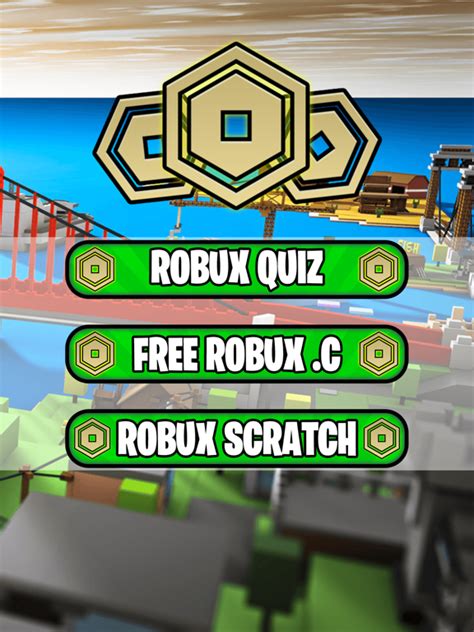App Shopper Robux Roblox Scratch Quiz Games