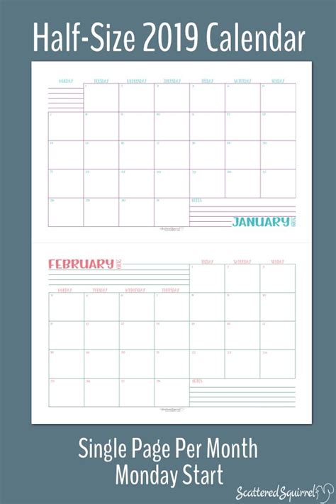 single page dated  calendars  sunday  monday