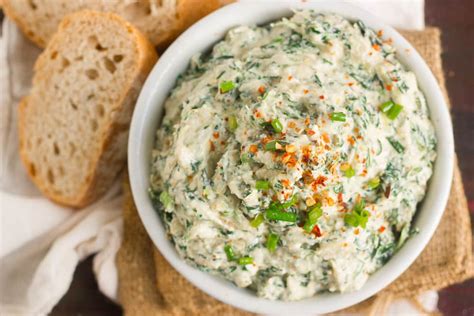 Vegan Spinach Artichoke Dip By OhMyVeggies Com