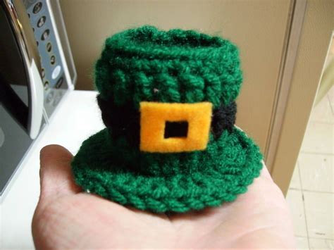 Free Leprechaun Hat Candy Dish Crochet Pattern Orble Crochet
