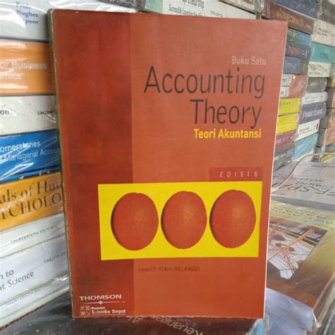 Jual Acounting Theory Teori Akuntansi Edisi Buku Shopee Indonesia