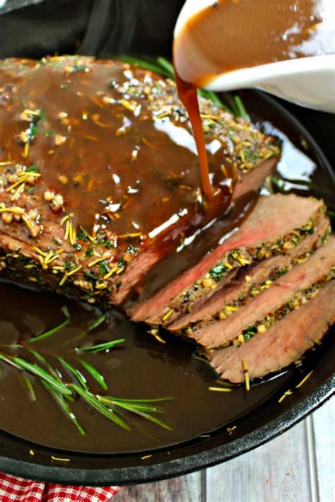 Learn how to make perfect roast beef with this foolproof recipe! Garlic Herb Roast Beef - Delightful E Made