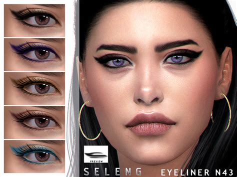 Eyeliner N43 By Seleng At Tsr Sims 4 Updates