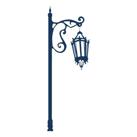 Street Light Pole Lamp Vintage Png And Svg Design For T Shirts