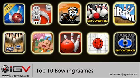 Top 10 Bowling Games For Iphone Ipod Touch And Ipad Youtube