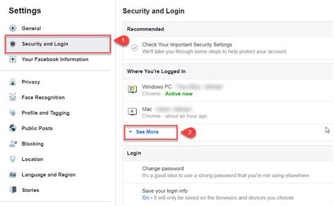 How To Check Your Facebook Login History