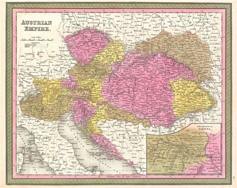 File1850 Mitchell Map Of Austria Hungary And Transylvania