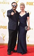 Ricky Gervais & Jane Fallon from 2015 Emmys: Red Carpet Couples | E! News