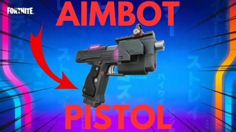 Fortnites Aimbot Pistol Is Overpowered Youtube