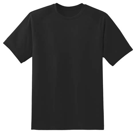 High Resolution Black Tshirt Png Collection Of Blank Black T Shirt